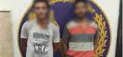 ضبط شخصين حطما حاجزا خرسانيا لسرقة حديد التسليح بالقليوبية