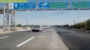 إعادة حركة المرور بكوبري بنها على طريق الإسكندرية الزراعي بعد حادث تصادم