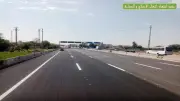 إعادة فتح حركة المرور بكوبري بنها على النيل بعد الصيانة
