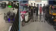 ضبط طرفي مشاجرة بين سائقي توك توك في سوهاج بسبب أولوية تحميل الركاب