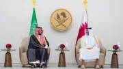 أمير قطر وولي العهد السعودي يبحثان هاتفياً جهود تهدئة الأوضاع بالمنطقة