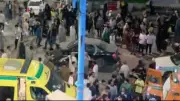 فيديو مرعب يوثق لحظة حادث تصادم مروع في مطروح وإصابات خطيرة