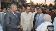 محافظ سوهاج يفتتح تطوير مدخل وحديقة دار السلام لتحسين المظهر الحضاري