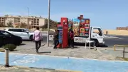 حملة مكبرة لرفع الإشغالات بطريق الأحياء السياحي بالغردقة