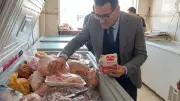 ضبط ربع طن مجمدات منتهية الصلاحية في ثلاجة ببندر الأقصر قبل عيد الأضحى