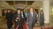 جامعة أسيوط الأهلية تستقبل مطران الأقباط الكاثوليك للتهنئة بعيد الأضحى