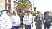 محافظ بورسعيد يوجه بتكثيف أعمال النظافة ورفع المخلفات بالمناطق الحيوية