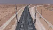 وزير النقل يتفقد مواقع العمل بمشروع الخط الأول للقطار الكهربائي السريع