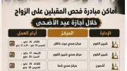 استمرار عمل مراكز فحص المقبلين على الزواج في المنوفية خلال عيد الأضحى