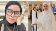 لمياء عبد الحميد ترد على انتقادات أظافرها ورموشها في الحج