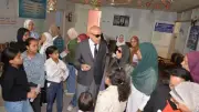 محافظ الأقصر يزور فتيات الشابات المسلمات ويقدم تهنئة عيد الأضحى