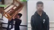 ضبط طالب ألقى مقاعد على زميله داخل فصل دراسي بالمنوفية