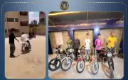 ضبط قائدي دراجتين ناريتين بسبب اللهو داخل إحدى المدارس