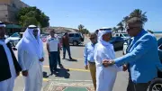 محافظ جنوب سيناء يتفقد مشروعات تطوير الطرق والكورنيش بأبو زنيمة