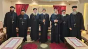 الأنبا فيلوباتير يلقي كلمة روحية في مؤتمر مشرفي بيوت المغتربين