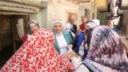 حزب حماة الوطن بالمنيا يوزع لحوم الأضاحي على الأسر الأولى بالرعاية
