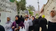 توافد أهالي الغربية إلى المقابر عقب صلاة عيد الأضحى في تقليد سنوي