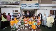 محافظ كفر الشيخ يزور دار الأمل للأيتام ويوزع الهدايا والألعاب في عيد الأضحى