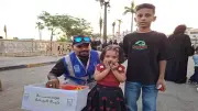 متطوعو حياة كريمة يشاركون أهالي الأقصر فرحة العيد بساحة أبو الحجاج