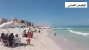 إقبال ضعيف على شواطئ الإسكندرية في أول أيام عيد الأضحى