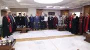 محافظ الجيزة يستقبل وفود الكنائس للتهنئة بعيد الأضحى