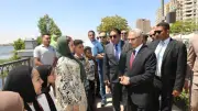 محافظ بني سويف يتفقد الممشى السياحي ويشارك المواطنين فرحة عيد الأضحى