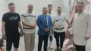 رئيس جامعة مدينة السادات يتفقد التشغيل التجريبي للمجزر الآلي قبل العيد