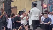 نجوم المهرجانات يشعلون حفل عيد الأضحى في كفر نصار بالهرم