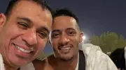 محمود الليثي ينشر صورة مع محمد رمضان في الحج ورسالة دعم لحمو بيكا
