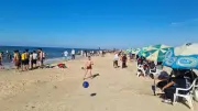 إقبال كبير على شواطئ بلطيم في ثاني أيام عيد الأضحى