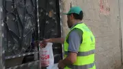 استكمال نحر وتوزيع لحوم الأضاحي على الأسر الأولى بالرعاية في الأقصر