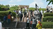 توافد كثيف للمواطنين على حديقة الأزهر في ثاني أيام عيد الأضحى
