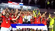 منتخب مصر يتوج بكأس العاصمة الجديدة بعد الفوز على روسيا بهدف زيكو