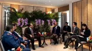 قطر وسنغافورة تبحثان التعاون الأمني والدفاعي في حوار شانغريلا