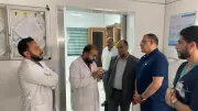 جولة ميدانية لمدير رعاية بورسعيد في ثالث أيام عيد الأضحى بمستشفى النصر