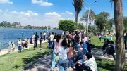 إقبال كثيف على متنزهات وزارة الري في عيد الأضحى