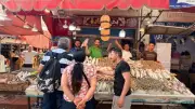أجواء السمسمية والبهجة تغمر سوق السمك الحضاري ببورسعيد في عيد الأضحى