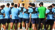 المصري يؤدي مرانه الأساسي استعدادا لمواجهة زد في كأس عاصمة مصر