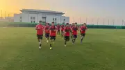 منتخب الناشئين يواصل تدريباته استعدادًا لمواجهة المغرب في البرونزية
