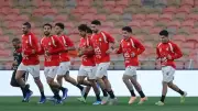 منتخب مصر يخوض أول مران بأمريكا استعداداً لمواجهة البرازيل ودياً