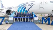 مصر للطيران تتسلم أول طائرة بوينج B737-8Max ضمن خطة التحديث