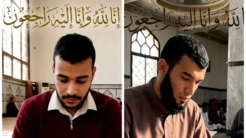 تشييع جثماني شقيقين لقيا مصرعهما في حادث مروري بالمنيا