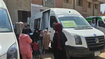 جامعة القاهرة تطلق قافلة طبية شاملة لحي منشأة ناصر بالتعاون مع 100 مليون صحة
