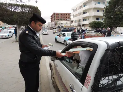ضبط 104 آلاف و60 مخالفة مرورية في 24 ساعة على الطرق المصرية