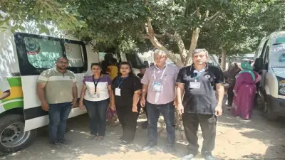 فحص 1096 مريضا في قافلة طبية مجانية بسمالوط بالمنيا وصرف العلاج بالمجان
