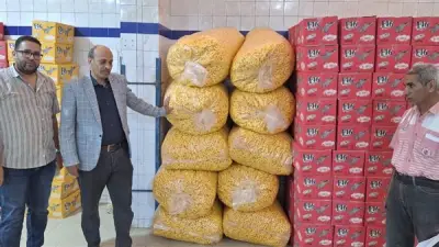 ضبط 11 ألف عبوة ومستلزمات إنتاج مجهولة المصدر داخل مصنع سناكس غير مرخص بالغربية