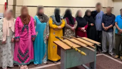 خلافات الجيرة تؤدي لمشاجرة بالعصي في البحيرة وضبط 12 شخصًا