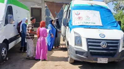قافلة طبية مجانية في الدقهلية تخدم 1337 مواطناً بقرية جاليا الأولى