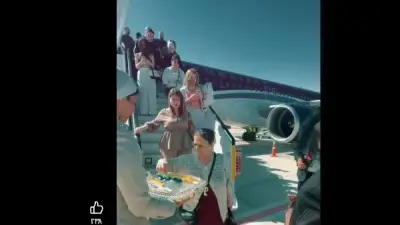 مطار العلمين يستقبل 179 راكباً في أولى رحلات TAROM من رومانيا