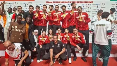 الفراعنة يهيمنون على بطولة إفريقيا للسلاح بـ 19 ميدالية